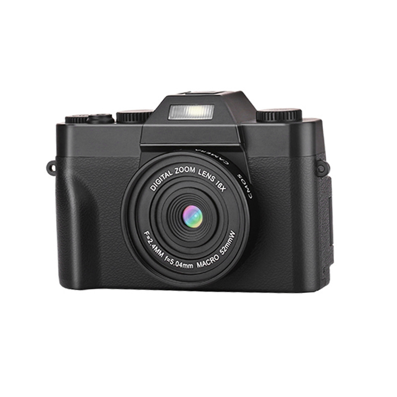 

4K Wireless Camcorder 30MP 1080P HD Digital Camera 16X Zoom Anti-Shake with 180° Rotating Sn Microphone for Travel/Gift, As pic
