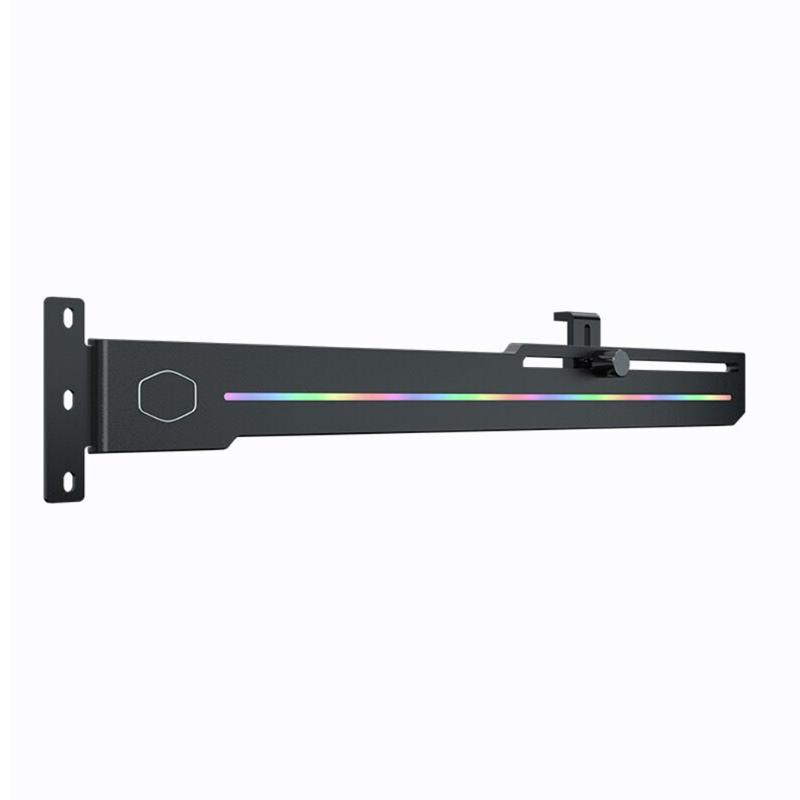 

ELV8 LED GPU Holders Cooler RGB Vertical Graphic Master Addressable Cards Bracket for Households Computers Decors