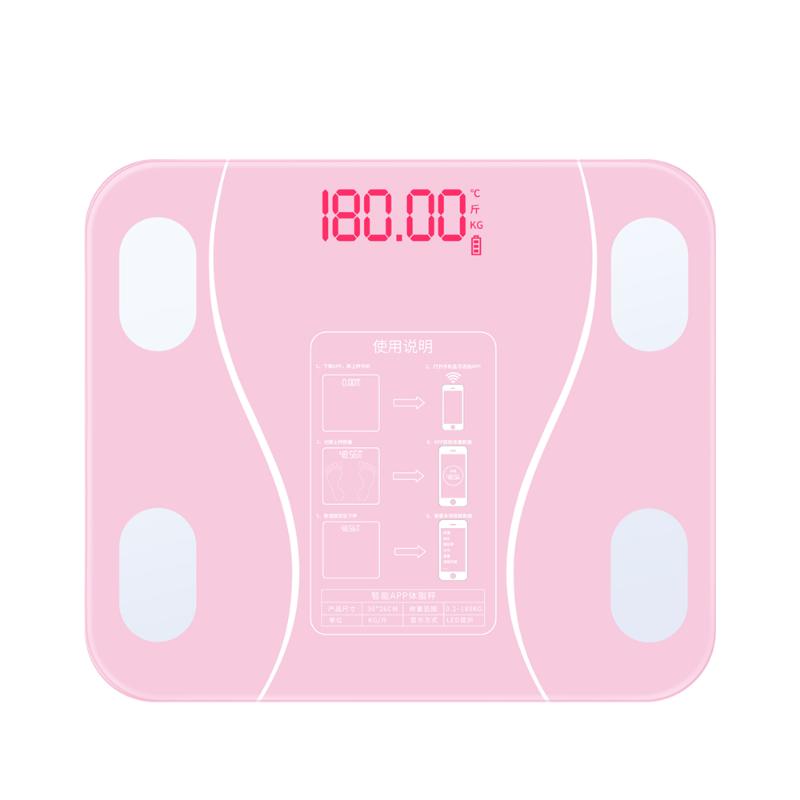 

Multi-Functional Home Use Intelligent Body Fat Scale with Led Display BT Electronic Smart Digital Weight Scale Bathroom