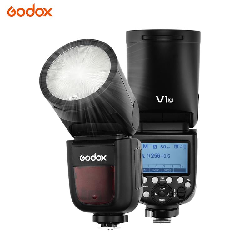 

Godox V1C Camera Flash Speedlite Speedlight for EOS 1500D 3000D 5D Mark lll ll for Wedding Studio Photography Pre-sale