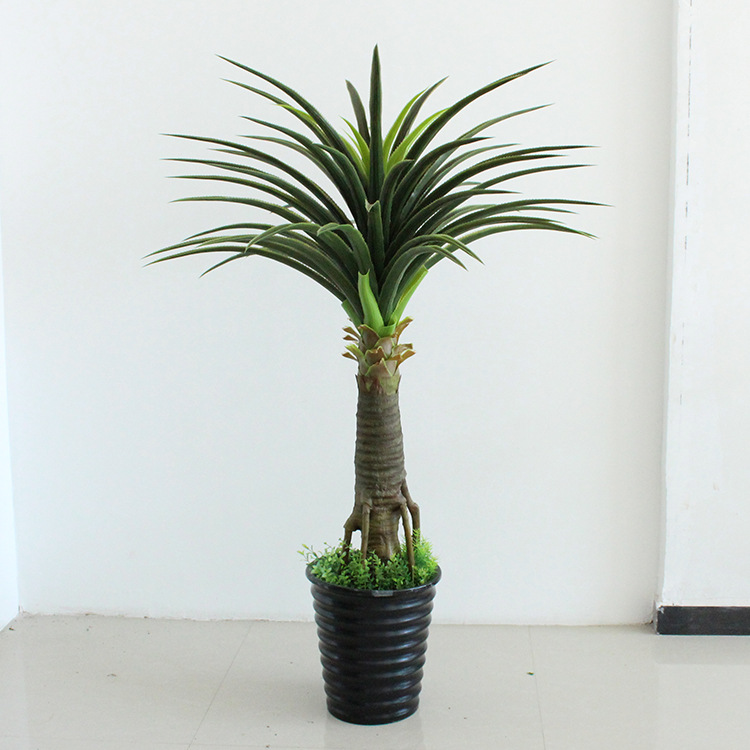 

fake plants tree 110cm swordland pineapple leaf tree interior decoration greenery artificial plastic flower artificial plants, 1.1m