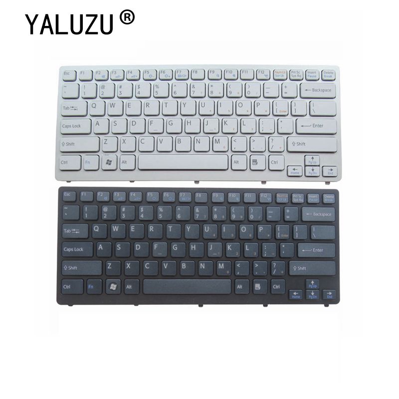 

YALUZU New Laptop keyboard for Vaio VPC-CW VPC CW VPCCW CW16EC CW18FC CW26EC CW28EC CW2S3C CW2S6C frame US English