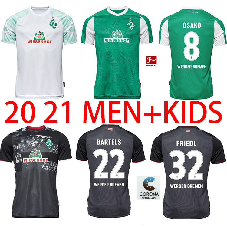 

new 20 21 SV Werder Bremen Soccer Jerseys 2021 2020 Retro #10 KRUSE KLAASSEN FÃ¼llkrug BITTENCOURT RASHICA M.EGGESTEIN Football shirts 16-xxl, Black;yellow
