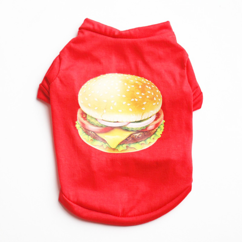 

Pet Supplies Pet Clothes Fashion Puppy Dog Cat Spring And Summer Cotton T-Shirt Christmas Costume Variety Of Options