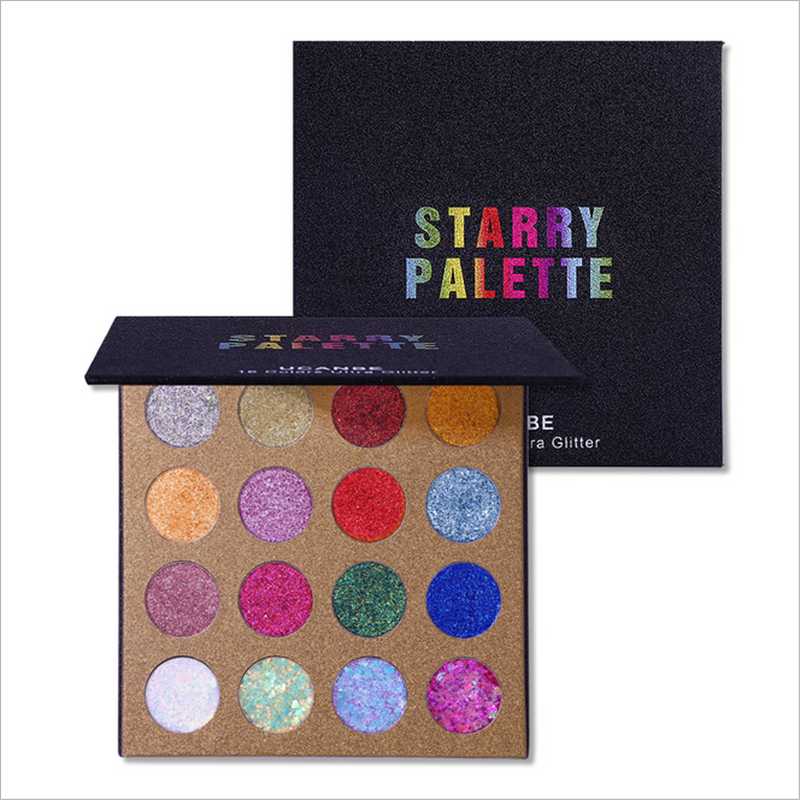 

16 Colors Eye Shadow Pearlescent Metal Nude Beauty Glazed Pressed Shimmer Matte Eye Shadow Make Up Cosmetics Shadows Waterproof, 01