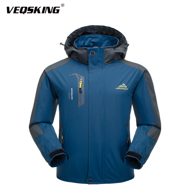 

Outdoor Long-Sleeved Hiking Windbreaker Jacket,Mens Camping Mountain Climbing Breathable Jacket,Quick Dry Thermal Sport Jacket, Red