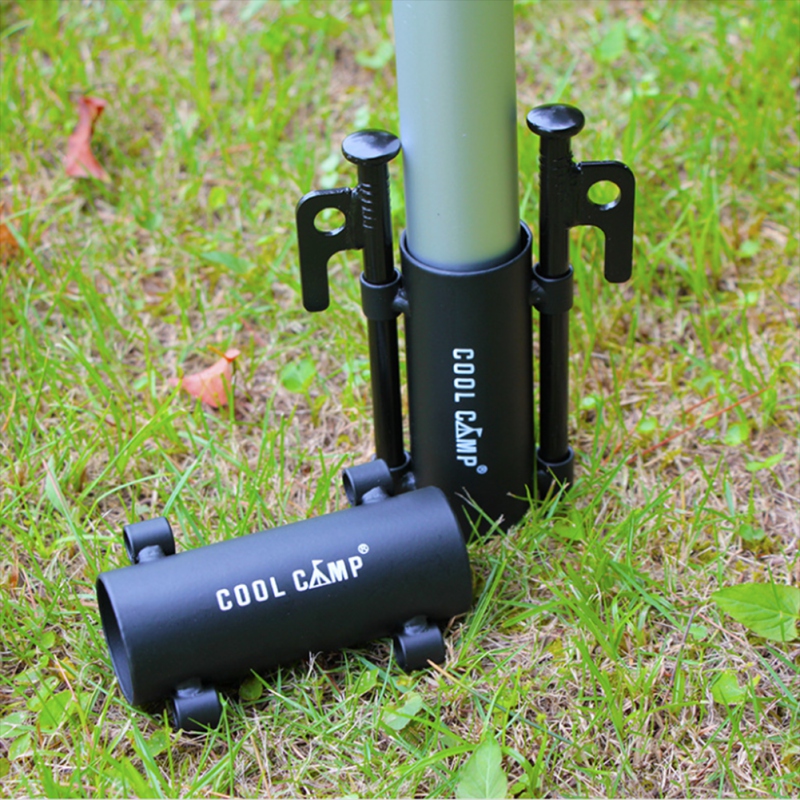 

Tent Canopy Pole Holder Tent Awning Pole Fixation Pipe Outdoor Camping Fishing Camp Nail Holder