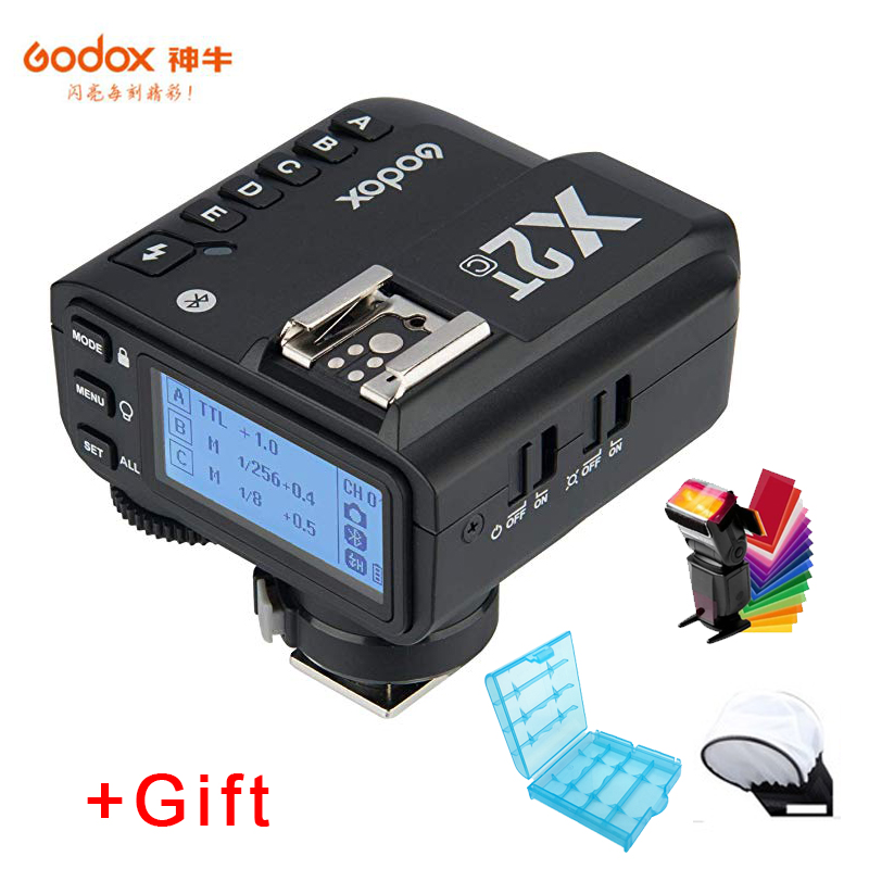 

Godox X2T-C X2T-N X2T-S X2T-F X2T-O X2T-PL Wireless Flash Trigger for Camera Bluetooth Connection HSS