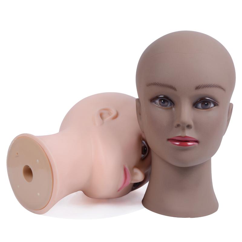 

Bald Mannequin Head With Clamp Female Mannequin Head For Wig Making Hat Display Cosmetology Manikin For Makeup Practice