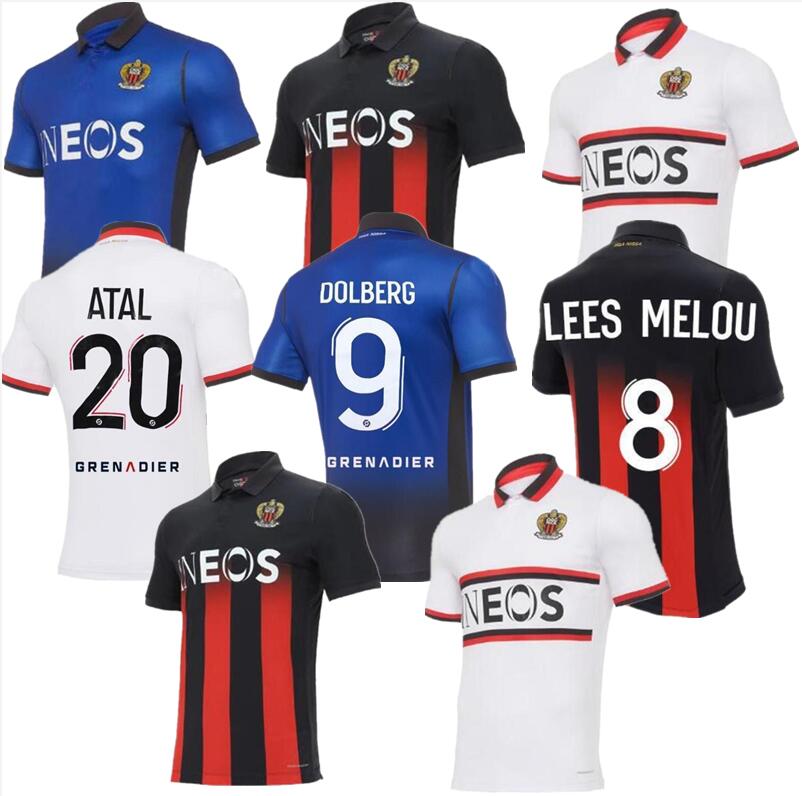 

20 21 OGC Nice Soccer Jerseys DOLBERG 2020 2021 ATAL LEES MELOU CYPRIEN Football Shirt RONY LOPES CLAUDE MAURICE Nice Jersey, White