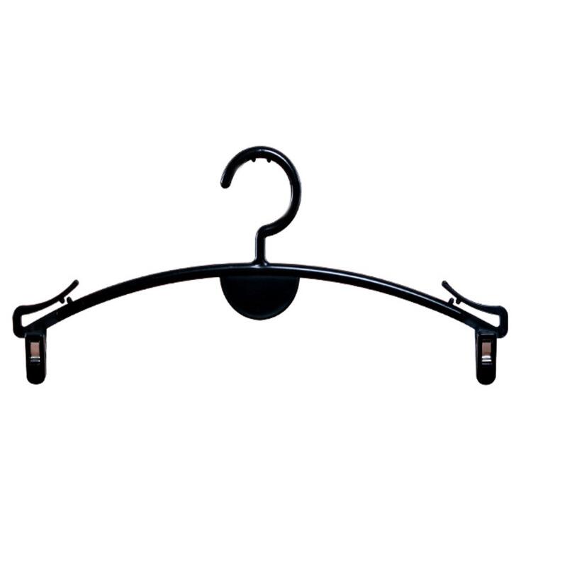 

Fashion transparent plastic thickened bra panty hanger with clip special home store underwear hanger Wholesale HHF922