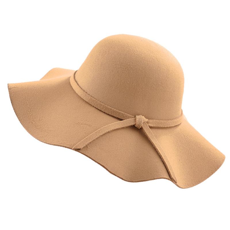 

Women Accessories Wide Brim Hat Bowknot Floppy Foldable Ribbon Band Sun Protection Vacation Elegant Travel Casual Beach Autumn, Wine red