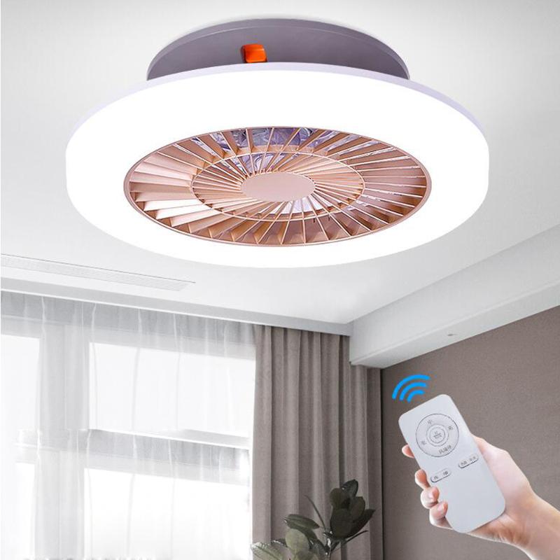 

BECOSAT Modern LED Dimming remote Control ceiling Fans Lamps Modern Simple Home Decoration Fan Luminaries