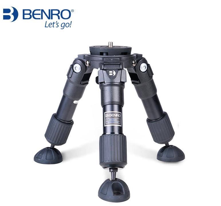 

Benro HH75AV HH100AV Hi-Hat Mini Video Tripod Aluminium 75mm/100MM, 2 segments by
