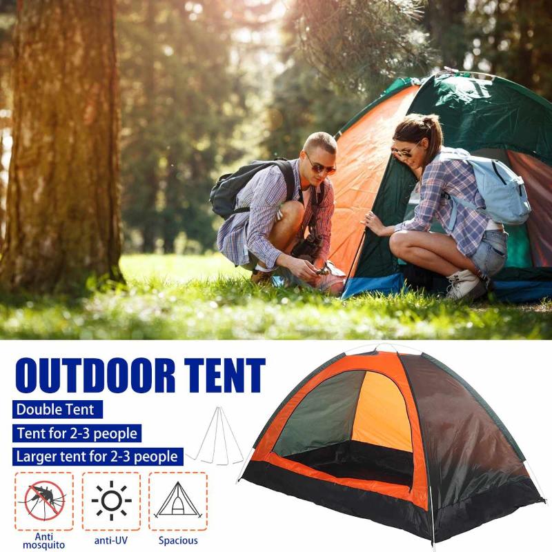 

Multicolor Pyramid Tent Folding Tent Oxford Cloth Bedding Hanging Bed 3 Persons Mosquito Net Single Hiking Camping Durable