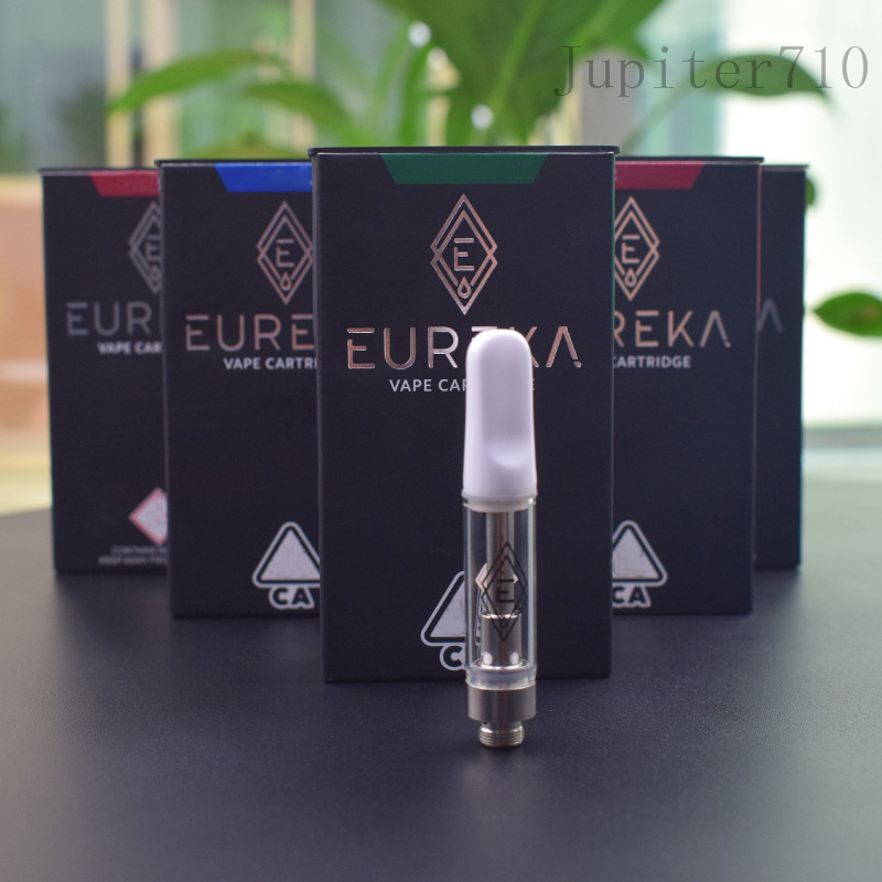 

Eureka 510 Battery Vape Cartridge Packaging E Cigarettes Vape Carts 0.8ML