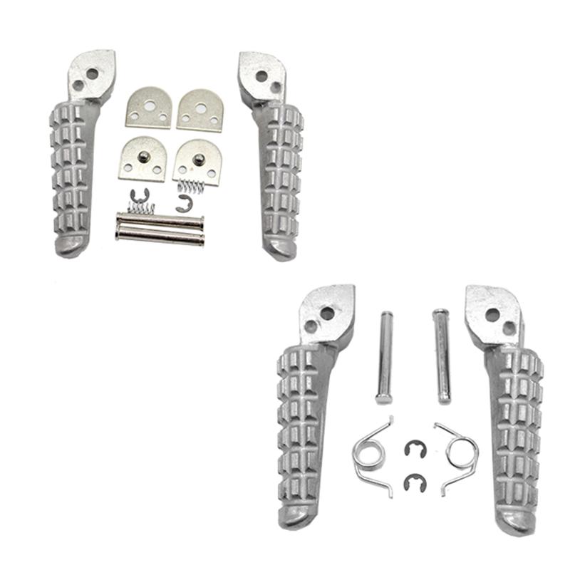 

Motorcycle Aluminum Rear and front Footrest Foot Pegs For 696 796 2009-2014 10 11 New