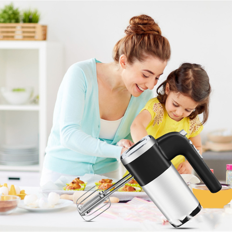 

SUSWEETLIFE Household hand-held eggbeater blender and flour egg whipping cream five speed adjustable baking tools