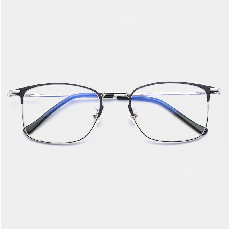 

2020 Glasses Stainless Steel Photochromic Prescription Glasses Optical Eyeglasses Frame Myopia Eyeglasses Frame 8008