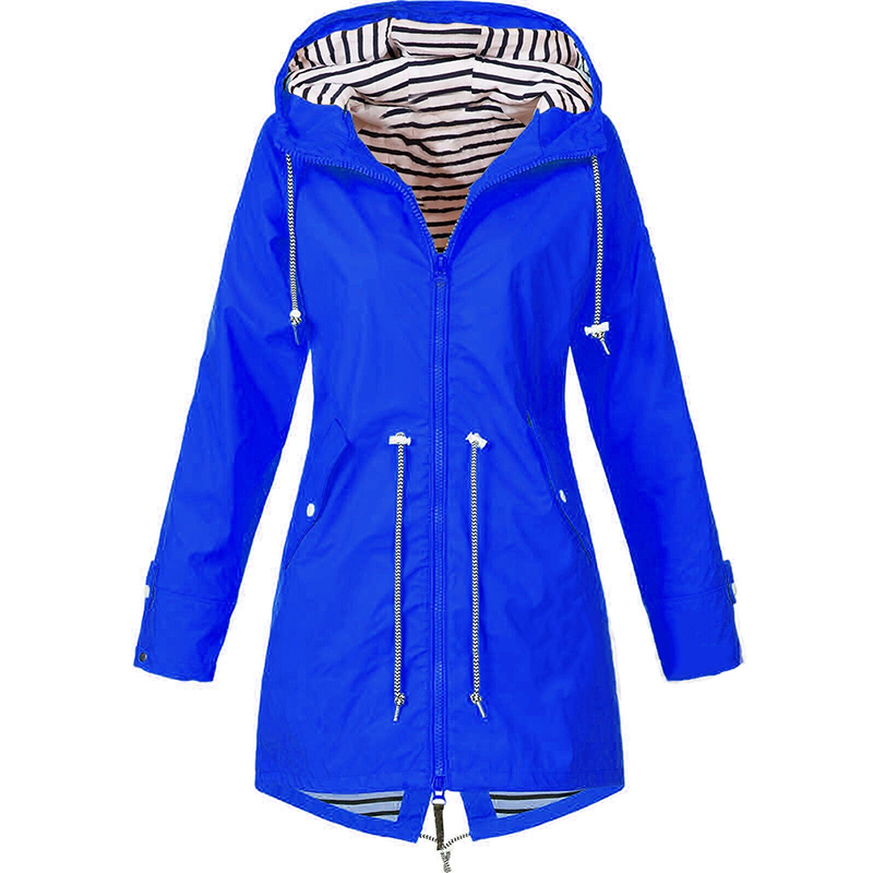 

Women Jacket Autumn Winter Lady Zipper Femme Keep Warm Coat Clothing Slim Casual Hooded Jackets, Red