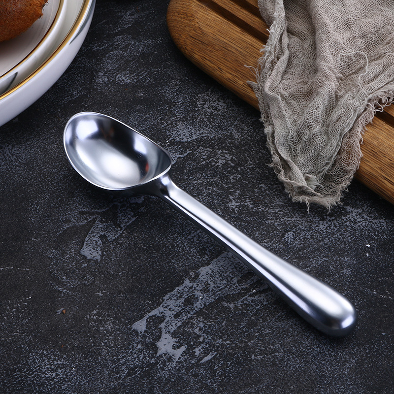 

Zinc Alloy Coffee Spoon Multifunctional Ice Cream Scoop Scoop Ice Cream Milk