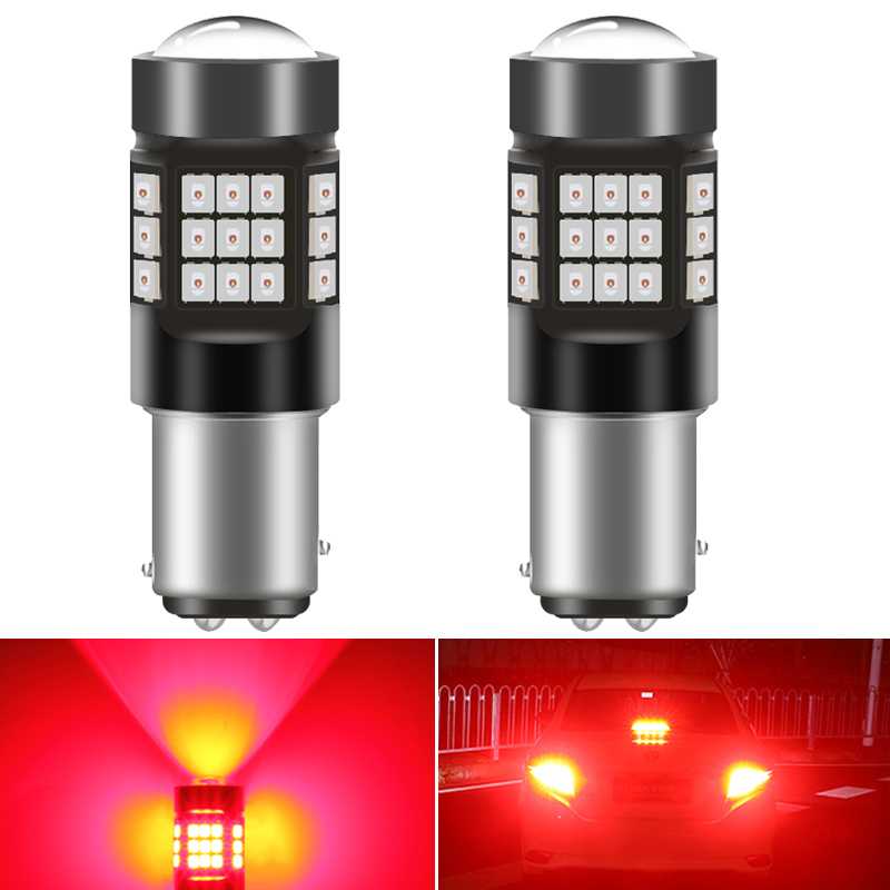 

2X 1157 LED BAY15D P21/7W CANBUS LED Reverse Light No error Bulb For X9 V8 Freelander 2 Defender Discovery 3 4 2, As pic