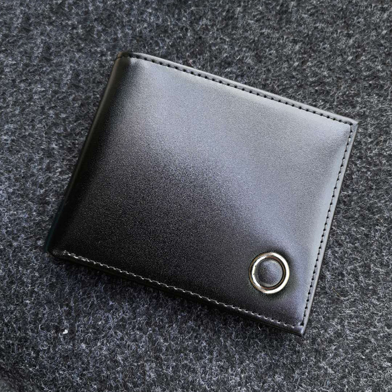 

Classic Mens Wallet 6 to 8 Slots Minimalist Timeless and Elegant Wallets for Men Imported Leather with Card Holder pocket (Black), No.6
