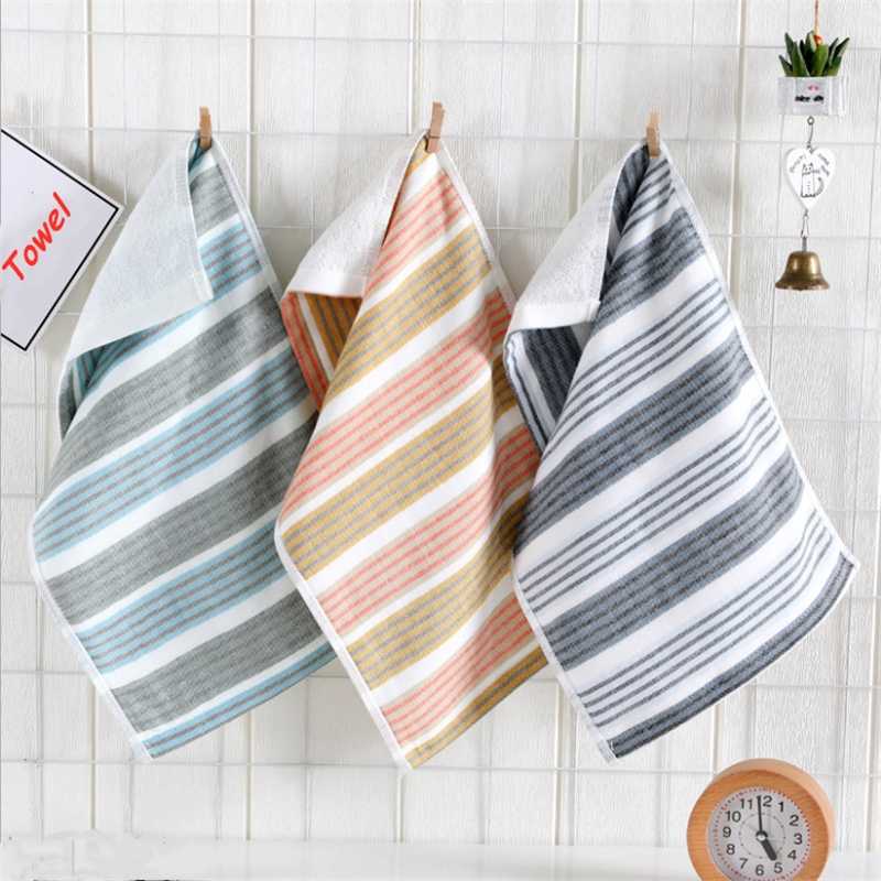 

25*50cm Cotton Jacquard Children's Towel Thickened Soft And Absorbent Factory Direct Baby Face Towel, Green