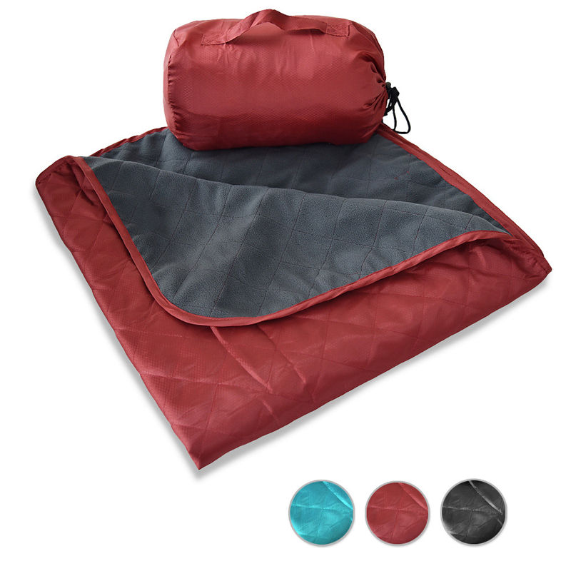 

Plush Fleece Outdoor Stadium Rainproof and Windproof Picnic Blanket - Camp Blanket Outdoor Mat Camping Camping