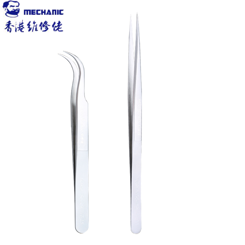 

MECHANIC Ultra- Precision Tweezers High Toughness Durable Tweezer For Phone Computer Camera Repair