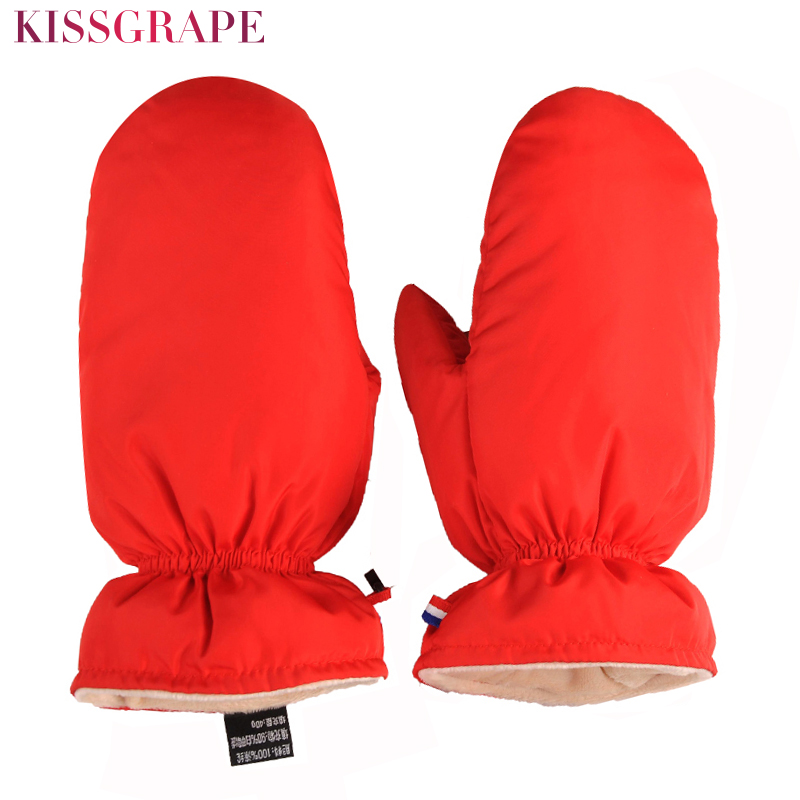

Women duck down gloves breathable for winter female outdoor sports cycling skating skiing gloves warm teenager girl down