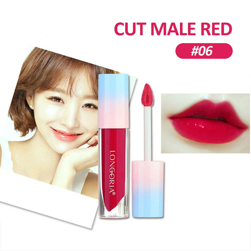 

Moisturizer Lipstick Lazy Lipstick Sexy Long Lasting Lip Gloss Water Gel Tint 6 Colors Lips Makeup Gift Beauty Flowers