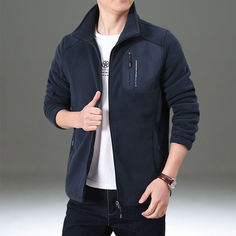 

Outdoor Man Soft shell Jacket Camping Sports Softshell Coat Outdoor Waterproof Waterproof Climbing Hiking Jacket, Black