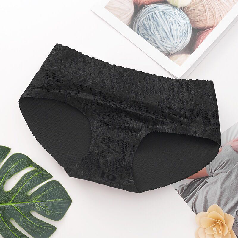 

women sexy butt-lift Panties women butt-lift Underwear female lift the hips panties girls Hipster Teens ladies, Apricot-3