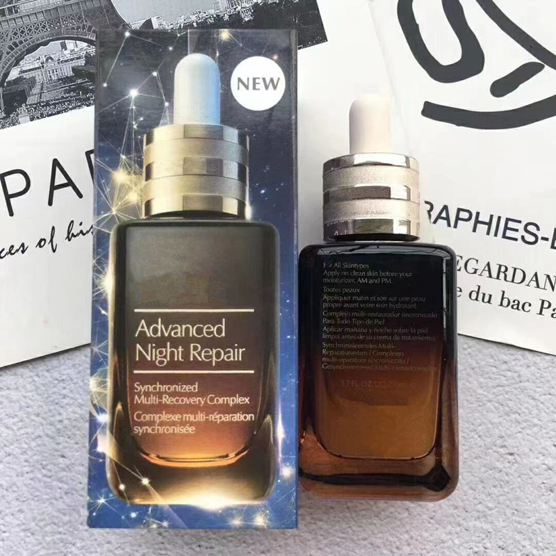 

01 Top quality 7th generation Advanced Night Repair Synchronized Recovery Repairing 50ml free shopping, White