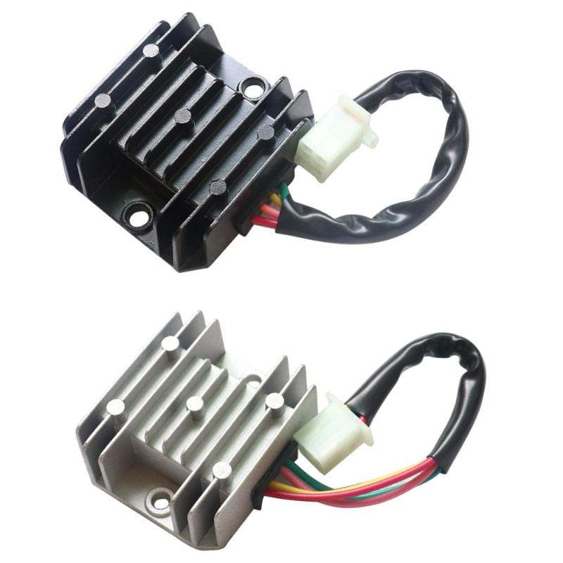 

4 Wires 4 Pins 12 Voltage Regulator Rectifier For 150-250CC Motorcycle Scooter Moped ATV