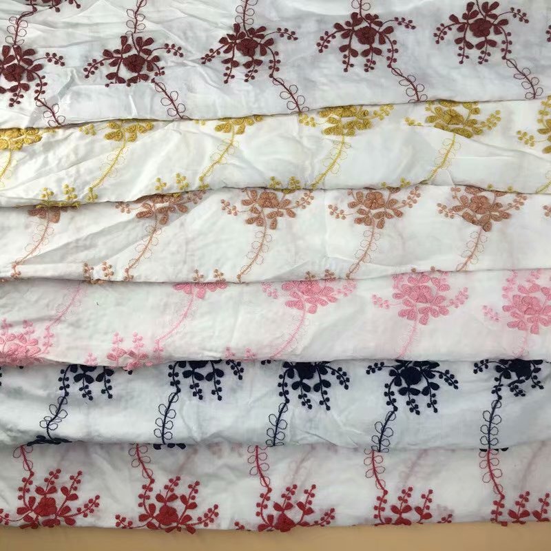 

Latest riche brode fabric tissu african cotton dry lace embroidered french lace fabrics guinea brocade fabric