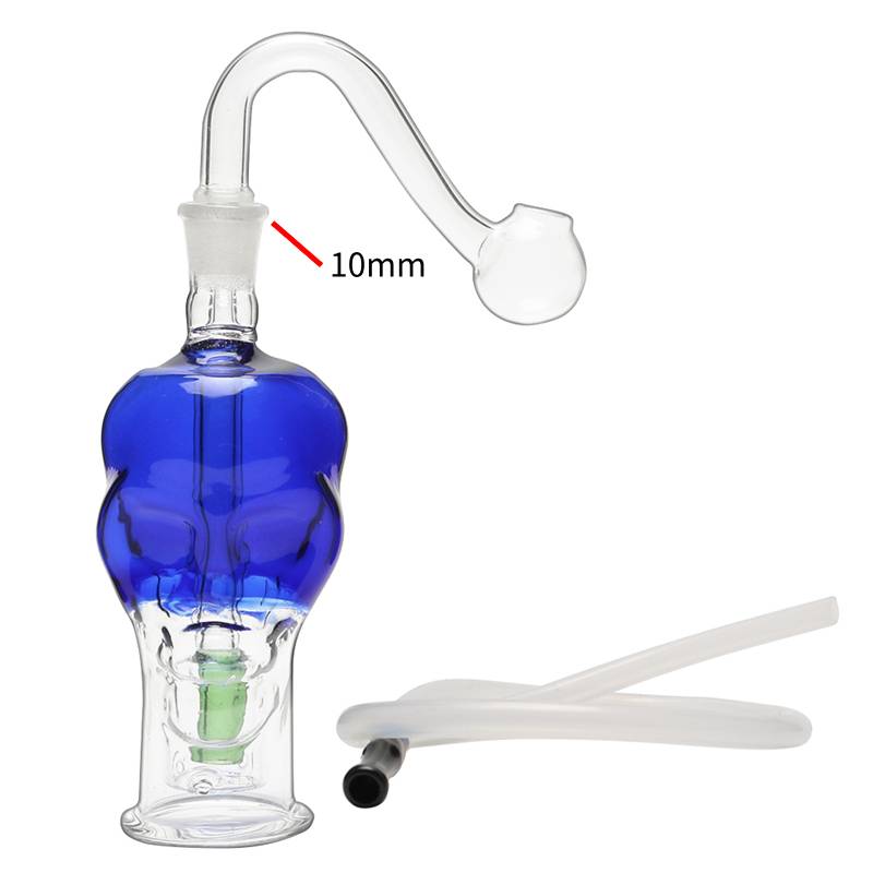 

Mini Skull Design Mini Bongs 4.1 Inch Glass Blunt Bubbler Joint Smoking Bong Small Water Pipe Dab Oil Rig Bong Hand Pipes