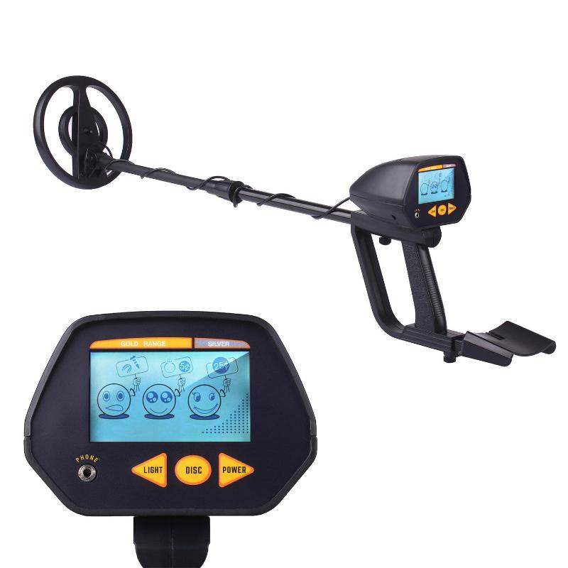 

LCD Small Metal Finder with DISC&ALL METAL Dual Modes Gold Digger Treasure Seeker Kids Finder Underground Detector