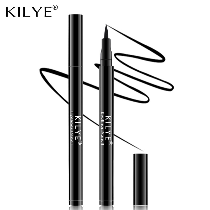 

Matte Liquid Eyeliner Bright Color Waterproof Eye Liner Eyes Makeup Cosmetic Tool Black Eyeliner Gel Pen, 02