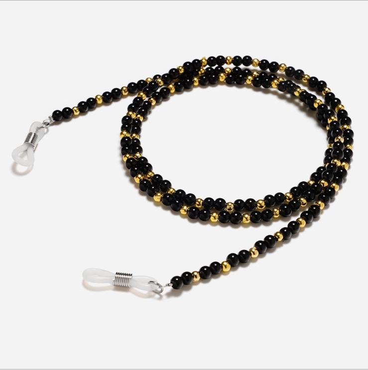 

Bright Color Gold Color Bead Cords Reading Glasses Chain Fashion Women Sunglasses Accessories Ethnic style Lanyard Hold Straps
