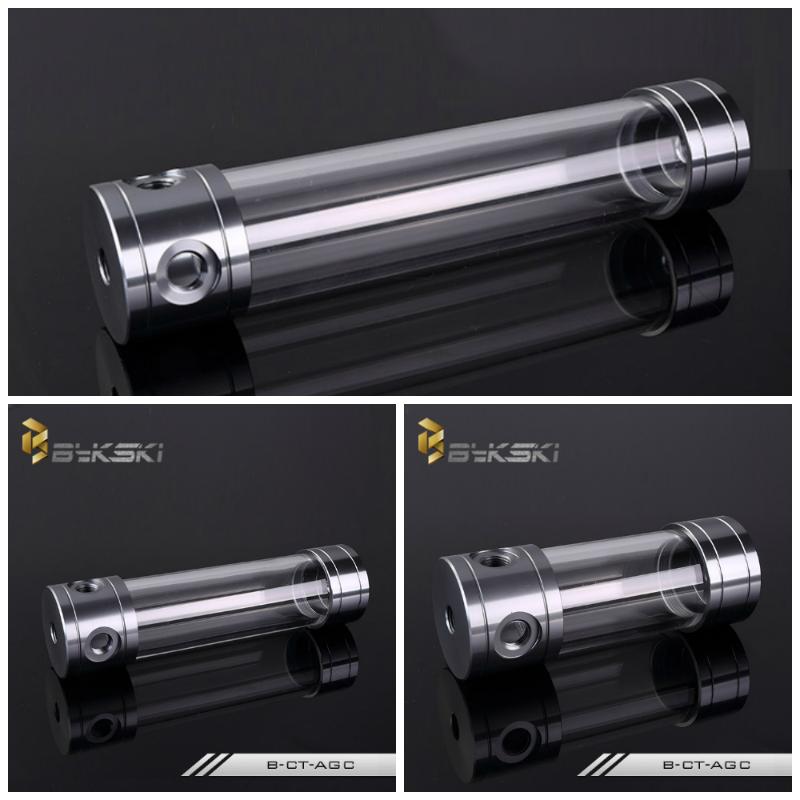 

Bykski B-CT50-AGC 50mm Acrylic Transparent Reservoir Tank 150/200/260mm Metal Cap