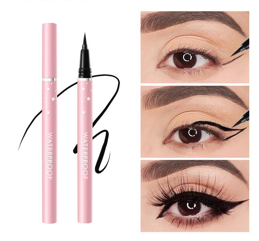 

Eyeliner sponge tip cool black rich big eyes smooth outline
