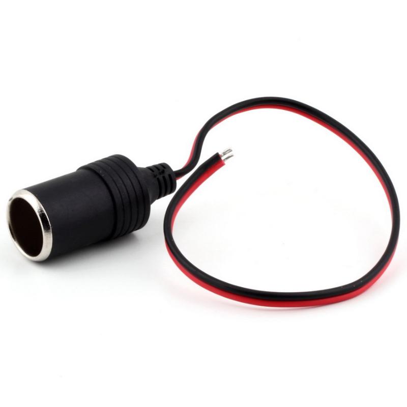 

Automobile Universal DC Female Car Vehicles Cigarette Lighter Socket Extension Plug Connector Power Adapter Cable 12V/24V Socket