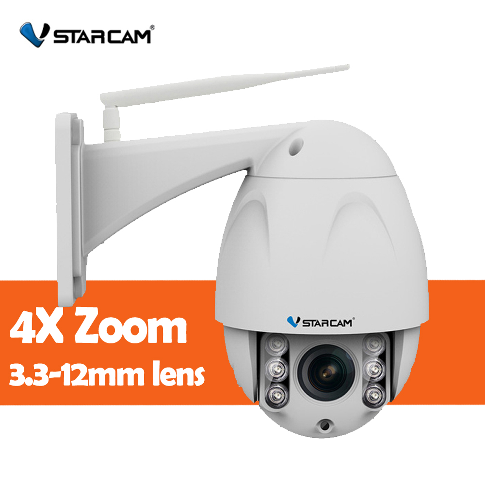 

Wireless PTZ Speed Dome IP Camera Outdoor 1080P HD 4X Zoom Security Video Network Surveillance Security IP Camera Wi fi