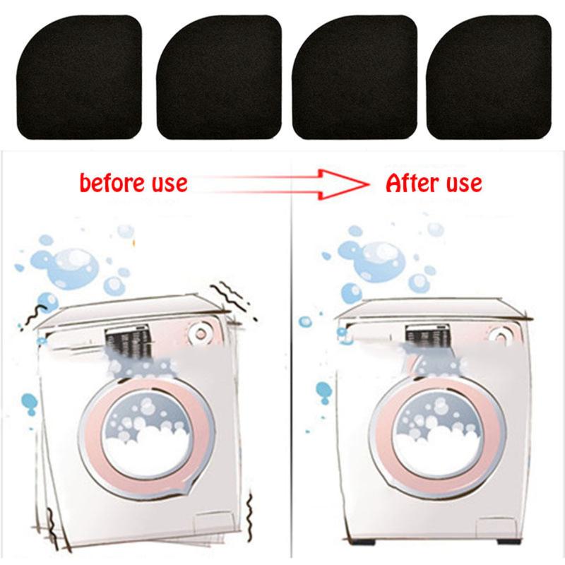 

4pcs Washing Machine Pads Refrigerator Anti-vibration pad Non-slip Mats New