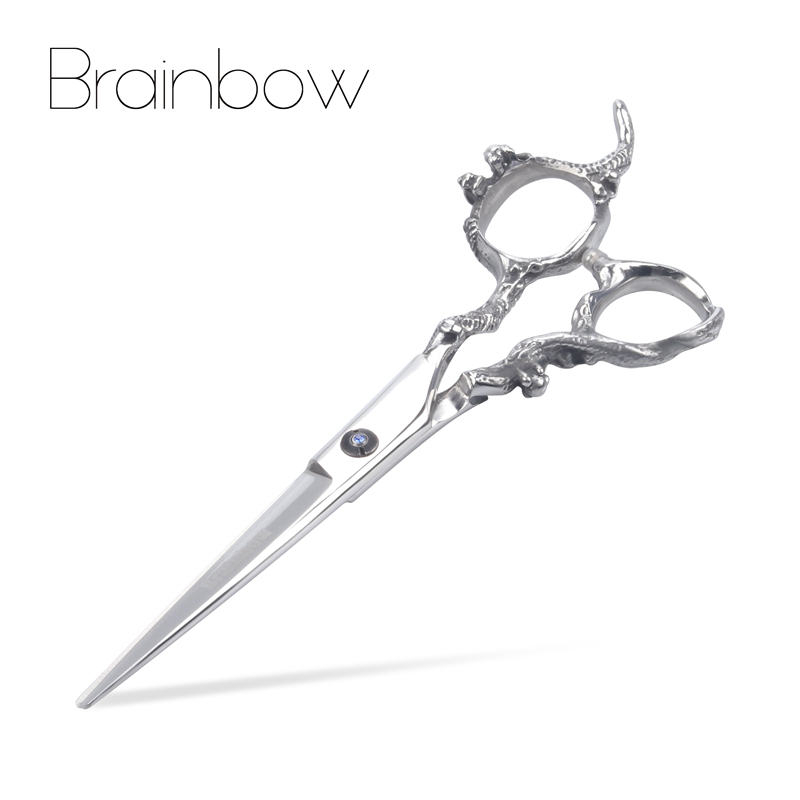 

Brainbow 6 inch Hair Scissors Stainless Steel Hairdressing Scissors Professional Modeling Hair Styling Tools Set