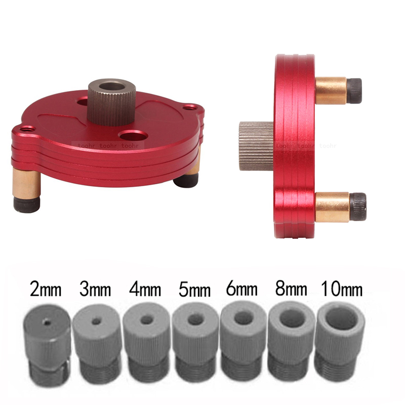 

Woodworking Vertical Pocket Hole Jig Hole Puncher Locator Dowelling Self Centering Drill Guide Kit carpenter Woodworking Tools