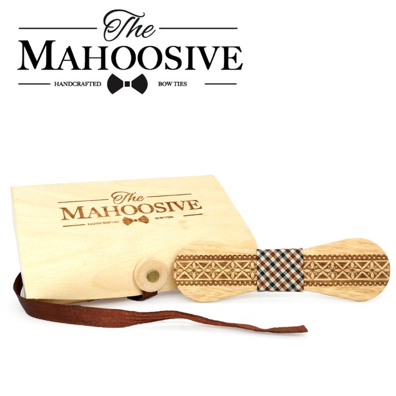 

Neck Ties Mahoosive Wooden Bow Tie For Men Accessories Corbatas Hombre 2021 Gift Krawatte Kravat Necktie