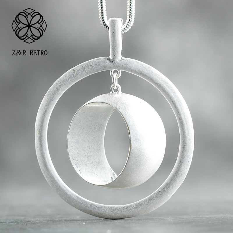 

Chunky Long Chain Necklace for Women Statement Jewelry Handmade Suspension Necklaces&Pendants Collar Mujer Party Presents 2020